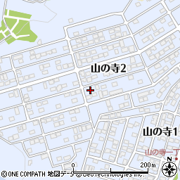 宮城県仙台市泉区山の寺2丁目周辺の地図