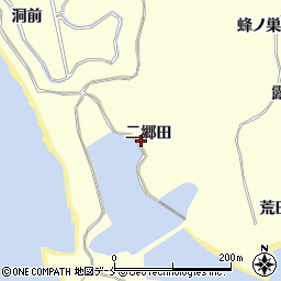 宮城県東松島市宮戸（二郷田）周辺の地図