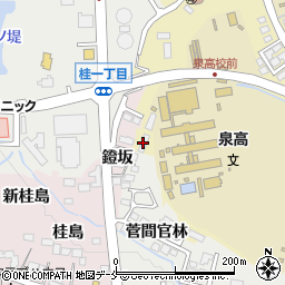 仙台カギ修理センター泉区周辺の地図