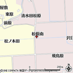宮城県仙台市泉区実沢松原一番周辺の地図