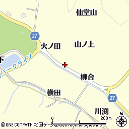 宮城県東松島市宮戸火ノ田周辺の地図