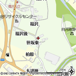 宮城県仙台市泉区根白石福沢6周辺の地図