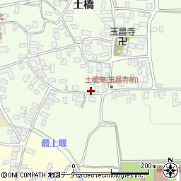 山形県東村山郡中山町土橋46周辺の地図