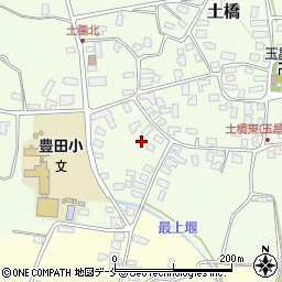 山形県東村山郡中山町土橋19周辺の地図