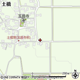 山形県東村山郡中山町土橋59周辺の地図