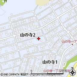 宮城県仙台市泉区山の寺周辺の地図
