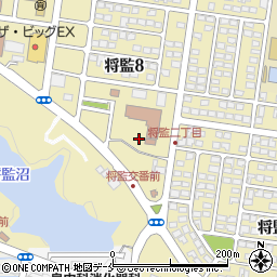 仙台市　将監市民センター周辺の地図
