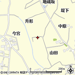 宮城県仙台市泉区小角周辺の地図