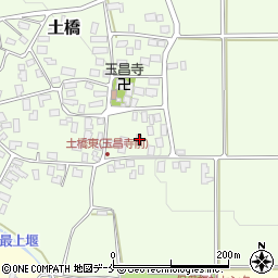 山形県東村山郡中山町土橋51-1周辺の地図