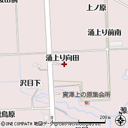 宮城県仙台市泉区実沢（涌上り向田）周辺の地図