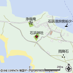 石浜神社周辺の地図