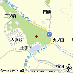 宮城県東松島市宮戸土手下周辺の地図