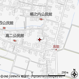 山形県天童市高擶南-201周辺の地図