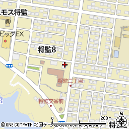 仙台銀行将監支店周辺の地図