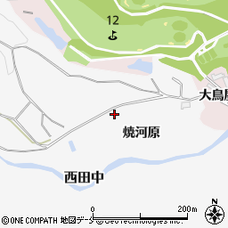 宮城県仙台市泉区西田中焼河原21周辺の地図