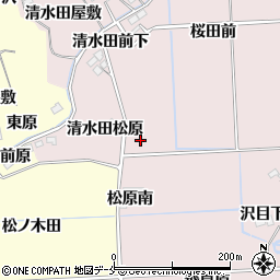宮城県仙台市泉区実沢松原中北周辺の地図