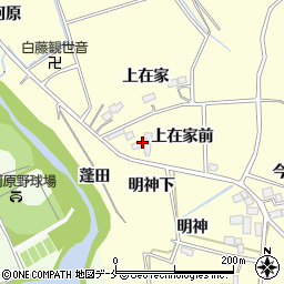 宮城県仙台市泉区小角上在家前3周辺の地図
