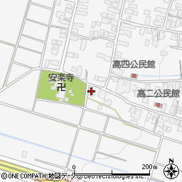 山形県天童市高擶219-2周辺の地図