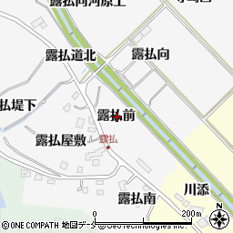 宮城県仙台市泉区西田中露払前周辺の地図