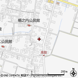 山形県天童市高擶南-163周辺の地図