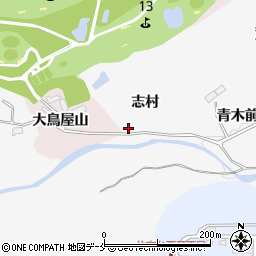 宮城県仙台市泉区西田中志村周辺の地図