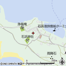 宮城県塩竈市浦戸石浜河岸18周辺の地図