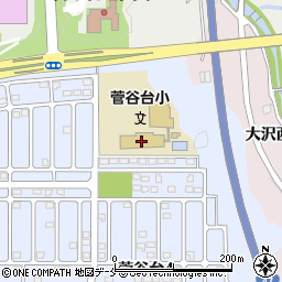 利府町立菅谷台小学校周辺の地図