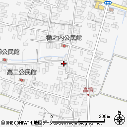 山形県天童市高擶111周辺の地図