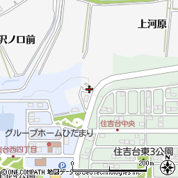 宮城県仙台市泉区西田中竹田沢周辺の地図