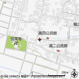 山形県天童市高擶南-97周辺の地図