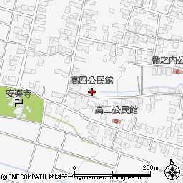 高四公民館周辺の地図