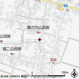 山形県天童市高擶2294周辺の地図