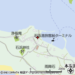 宮城県塩竈市浦戸石浜河岸51周辺の地図