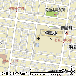 仙台市立将監小学校周辺の地図