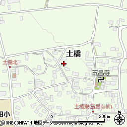 山形県東村山郡中山町土橋108-6周辺の地図