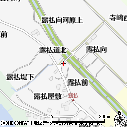 宮城県仙台市泉区西田中露払向河原中周辺の地図