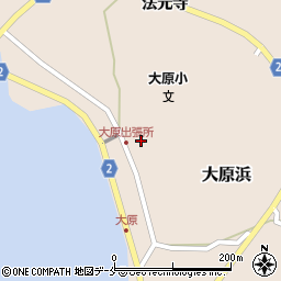 宮城県石巻市大原浜町18周辺の地図