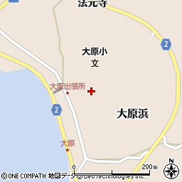 宮城県石巻市大原浜町19周辺の地図