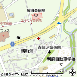 株式会社ヤナギヤ　東北支店周辺の地図