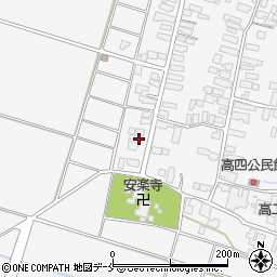 山形県天童市高擶7周辺の地図