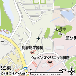 宮城県宮城郡利府町花園1丁目118周辺の地図