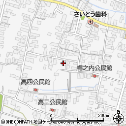 山形県天童市高擶205周辺の地図