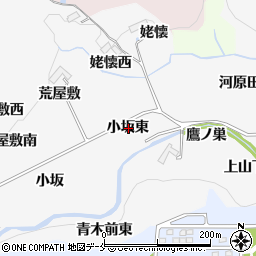 宮城県仙台市泉区西田中小坂東周辺の地図