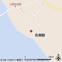 宮城県仙台市青葉区大倉名剣原周辺の地図