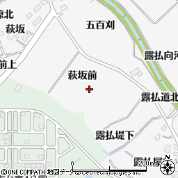 宮城県仙台市泉区西田中萩坂前周辺の地図