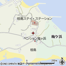 宮城県塩竈市浦戸桂島台23-8周辺の地図