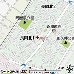長岡東部公民館周辺の地図
