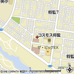 仙台市　将監児童館周辺の地図