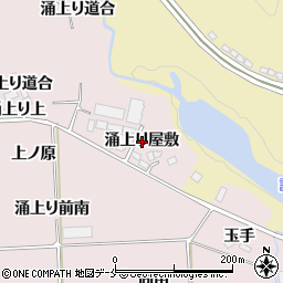 宮城県仙台市泉区実沢涌上り屋敷周辺の地図