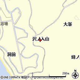 宮城県東松島市宮戸（沢ノ入山）周辺の地図